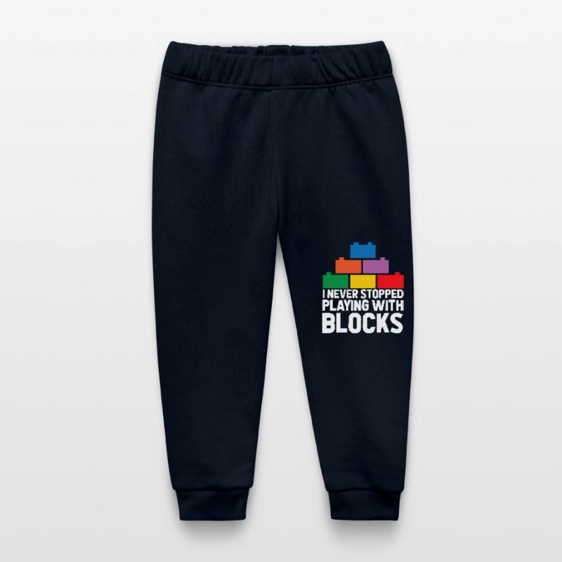 Brick Builder Brick Building Master Builder Baby Organic Sweatpants by Stanley/Stella