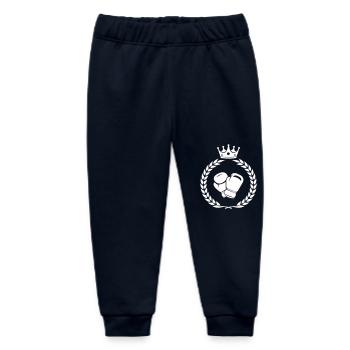 boxing kranz - Baby Organic Jogginghose Baby Tumbler von Stanley/Stella - Navy - Vorne