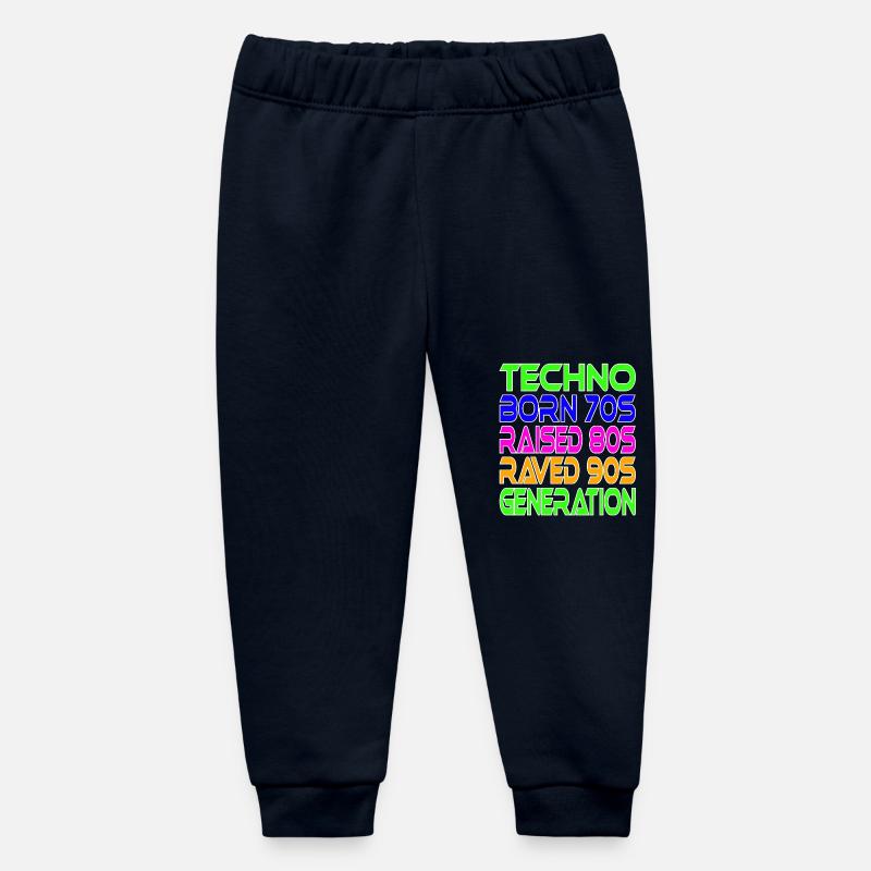 Génération Techno - Pantalon de jogging bébé bio Stanley/Stella - marine