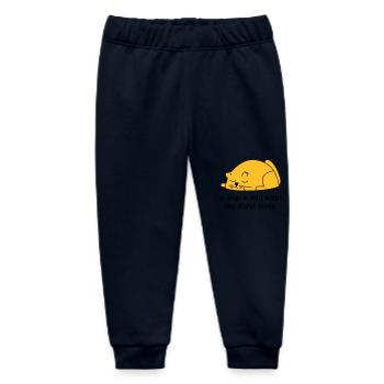 sleep - Baby Organic Sweatpants by Stanley/Stella - navy - Front