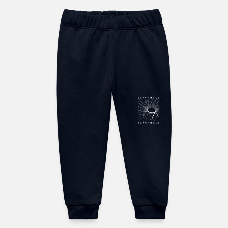 Trou noir avec trou noir - Pantalon de jogging bébé bio Stanley/Stella - marine