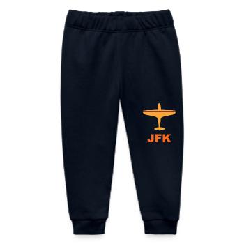 Flughafen New York - JFK - USA - Spotter Spotting - Baby Organic Jogginghose Baby Tumbler von Stanley/Stella - Navy - Vorne