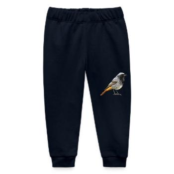 Rotschwanz Robin - Baby Organic Jogginghose Baby Tumbler von Stanley/Stella - Navy - Vorne