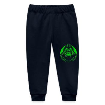 Grünes Gorilla Logo - Baby Organic Jogginghose Baby Tumbler von Stanley/Stella - Navy - Vorne