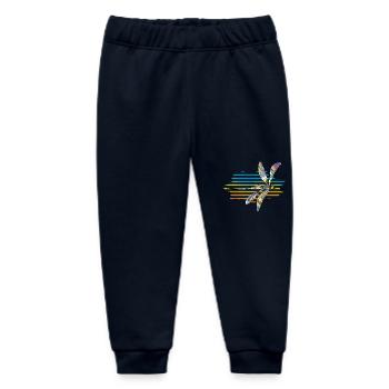 Libelle - Baby Organic Jogginghose Baby Tumbler von Stanley/Stella - Navy - Vorne