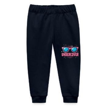 Undercover Speech - Lustiges Kostüm mit Sonnenbril - Baby Organic Jogginghose Baby Tumbler von Stanley/Stella - Navy - Vorne