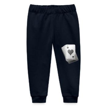 Cards black/white - Baby Organic Jogginghose Baby Tumbler von Stanley/Stella - Navy - Vorne