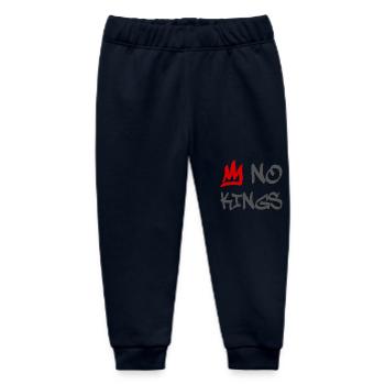 No Kings in America since 1776 - Baby Organic Sweatpants by Stanley/Stella - navy - Front