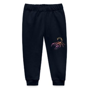 Coole Skorpion-Insektenskizze Grafik Skorpion-Liebhaber - Baby Organic Jogginghose Baby Tumbler von Stanley/Stella - Navy - Vorne
