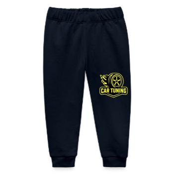 Tuning de voiture Pneus de voiture - Pantalon de jogging bébé bio Stanley/Stella - marine - Devant
