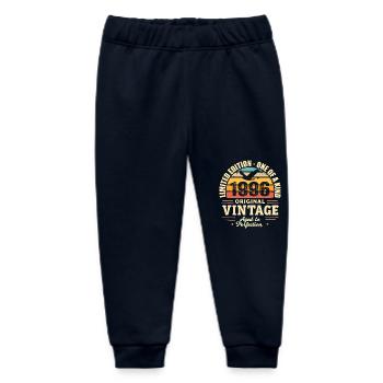 Geburtstagsgeschenk 1996 Jahrgang 1996 Retro 1996 - Baby Organic Jogginghose Baby Tumbler von Stanley/Stella - Navy - Vorne