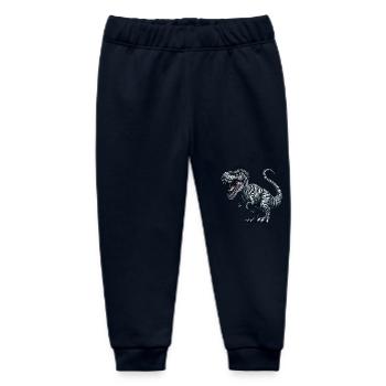 Dino Trex Zebra Fusion Fantasiewesen skurril - Baby Organic Jogginghose Baby Tumbler von Stanley/Stella - Navy - Vorne
