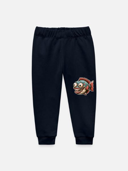 Fisch - Baby Organic Jogginghose Baby Tumbler von Stanley/Stella - Navy