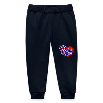 Paris - Baby Organic Jogginghose Baby Tumbler von Stanley/Stella - Navy - Vorne
