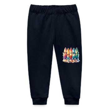 Surfen Surfer - Baby Organic Jogginghose Baby Tumbler von Stanley/Stella - Navy - Vorne