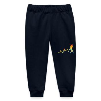 Baseballspieler Evolution Baseball - Baby Organic Jogginghose Baby Tumbler von Stanley/Stella - Navy - Vorne