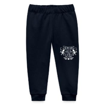 Coal Miner Coal Miner To Do List - Baby Organic Sweatpants by Stanley/Stella - navy - Front