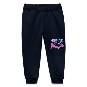 Mermaid Gang - Baby Organic Jogginghose Baby Tumbler von Stanley/Stella - Navy - Vorne