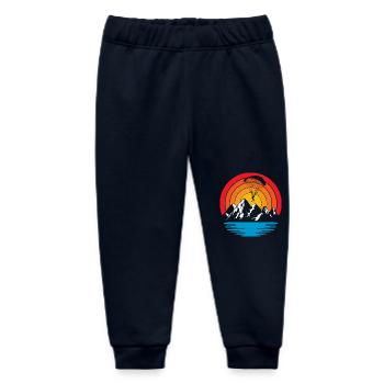 Paragliding Skydive - Baby Organic Jogginghose Baby Tumbler von Stanley/Stella - Navy - Vorne