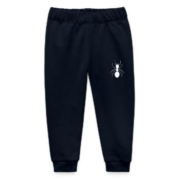 Ant ants insect nature - Baby Organic Sweatpants by Stanley/Stella - navy - Front