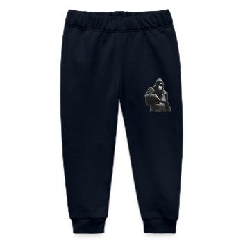 König des Dschungels - Gorilla - Baby Organic Jogginghose Baby Tumbler von Stanley/Stella - Navy - Vorne