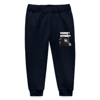 Blödsinn - Baby Organic Jogginghose Baby Tumbler von Stanley/Stella - Navy - Vorne