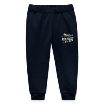 Going-To-The-Sun Road Trip Glacier National Park - Baby Organic Sweatpants by Stanley/Stella - navy - Front