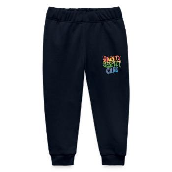 Sozialarbeiter Sozialarbeit Würde, Respekt, - Baby Organic Jogginghose Baby Tumbler von Stanley/Stella - Navy - Vorne