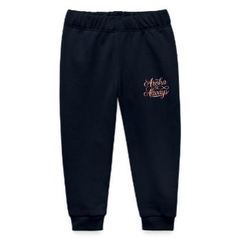 Neuseeland Souvenir Aroha Always - Baby Organic Jogginghose Baby Tumbler von Stanley/Stella - Navy - Vorne