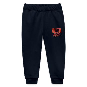 Valletta Malta Souvenir Reminder - Baby Organic Sweatpants by Stanley/Stella - navy - Front