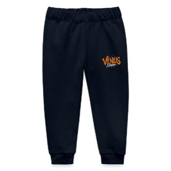 Vilnius Lithuania Souvenir - Baby Organic Jogginghose Baby Tumbler von Stanley/Stella - Navy - Vorne