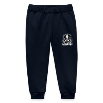 Hirsch Hirsche Waldtiere mystisch Rehbock Rehkitz - Baby Organic Jogginghose Baby Tumbler von Stanley/Stella - Navy - Vorne