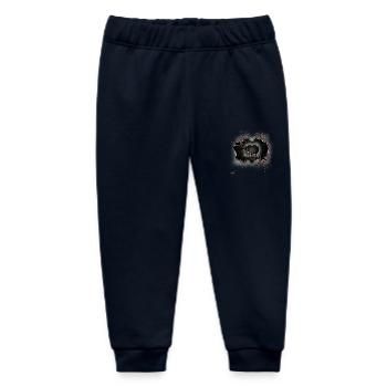 Halloween Spiders Animals Spider Phobia Panic - Baby Organic Sweatpants by Stanley/Stella - navy - Front