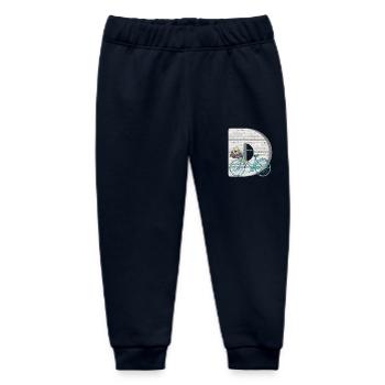 bicycle e 100 d - Baby Organic Sweatpants by Stanley/Stella - navy - Front