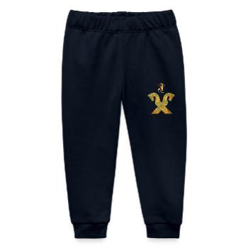 Pignon pour chevaux E 95 J - Pantalon de jogging bébé bio Stanley/Stella - marine - Devant