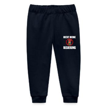 Nicht meine regierung - Baby Organic Jogginghose Baby Tumbler von Stanley/Stella - Navy - Vorne