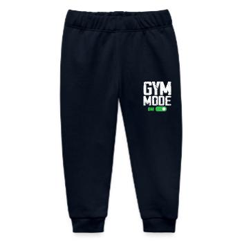 Gym-Modus bei Funny Beast Workout, Men Gym Lifting - Baby Organic Jogginghose Baby Tumbler von Stanley/Stella - Navy - Vorne