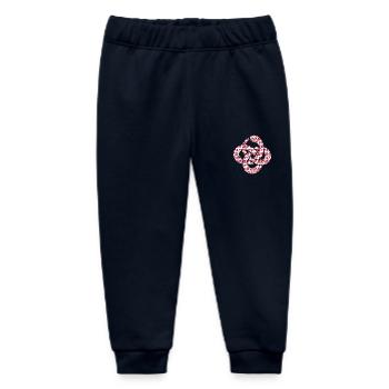 Gemusterte Schlange die ihren Schwanz frisst - Baby Organic Jogginghose Baby Tumbler von Stanley/Stella - Navy - Vorne