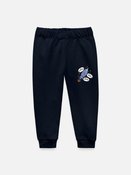 Astronaut in Rakete - Baby Organic Jogginghose Baby Tumbler von Stanley/Stella - Navy