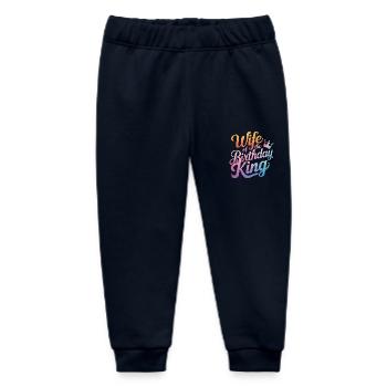 Frau Ehefrau Partnerin Familie Verheiratet - Baby Organic Jogginghose Baby Tumbler von Stanley/Stella - Navy - Vorne