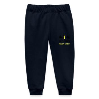 Croatia Party Crew - Baby Organic Sweatpants by Stanley/Stella - navy - Front