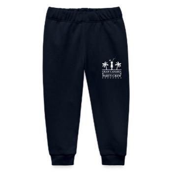 gran canaria party crew - Baby Organic Jogginghose Baby Tumbler von Stanley/Stella - Navy - Vorne