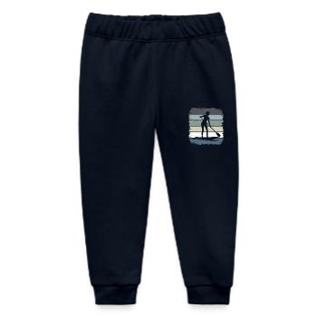 Stand Up Paddling - Baby Organic Jogginghose Baby Tumbler von Stanley/Stella - Navy - Vorne