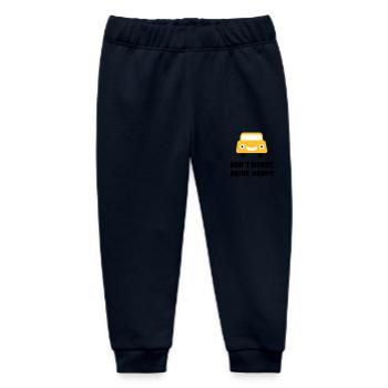 Auto fahren - Baby Organic Jogginghose Baby Tumbler von Stanley/Stella - Navy - Vorne