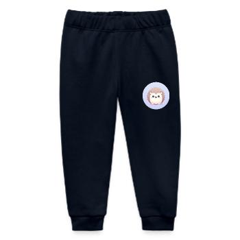 Igel Cartoon Illustration - Baby Organic Jogginghose Baby Tumbler von Stanley/Stella - Navy - Vorne