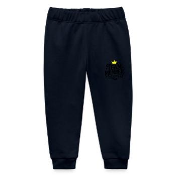 Team Mitglied Gruppe - Baby Organic Jogginghose Baby Tumbler von Stanley/Stella - Navy - Vorne