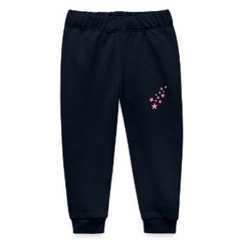 Stern Sternchen Muster Symbol Rosa - Baby Organic Jogginghose Baby Tumbler von Stanley/Stella - Navy - Vorne