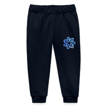 Celtic knot 9 e 80 - Baby Organic Sweatpants by Stanley/Stella - navy - Front