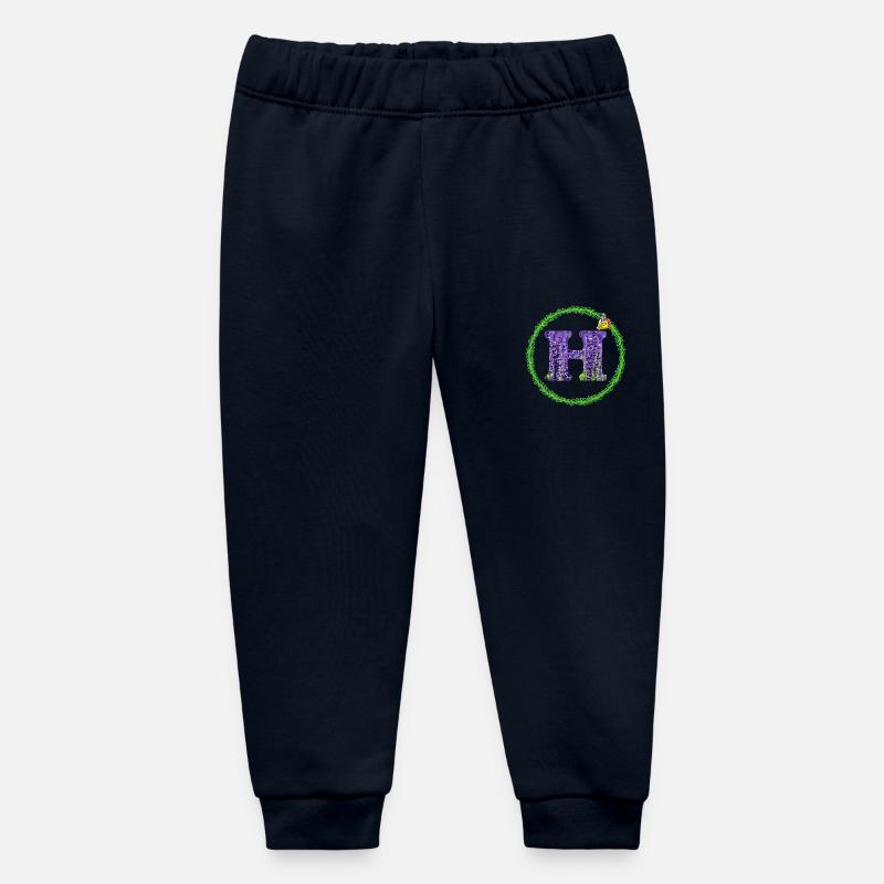 lavande h - Pantalon de jogging bébé bio Stanley/Stella - marine