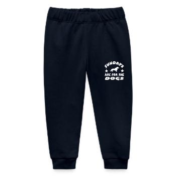 Dackel - Baby Organic Jogginghose Baby Tumbler von Stanley/Stella - Navy - Vorne